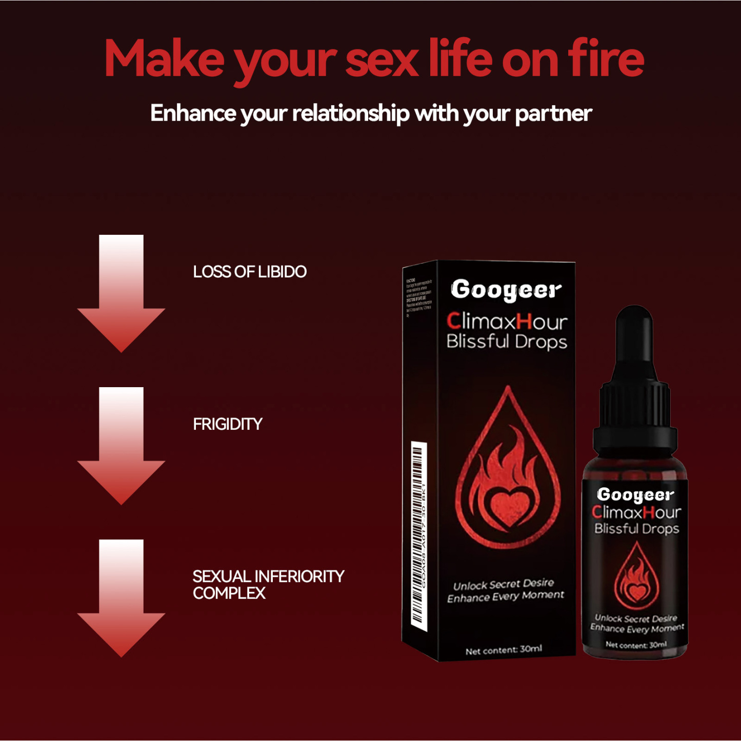 Female Sensual Enhancement Drops – Boost Intimacy & Pleasure