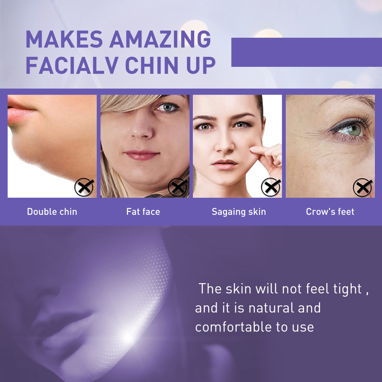 Face Lift Tape – V-Shape Contour & Wrinkle Reduction