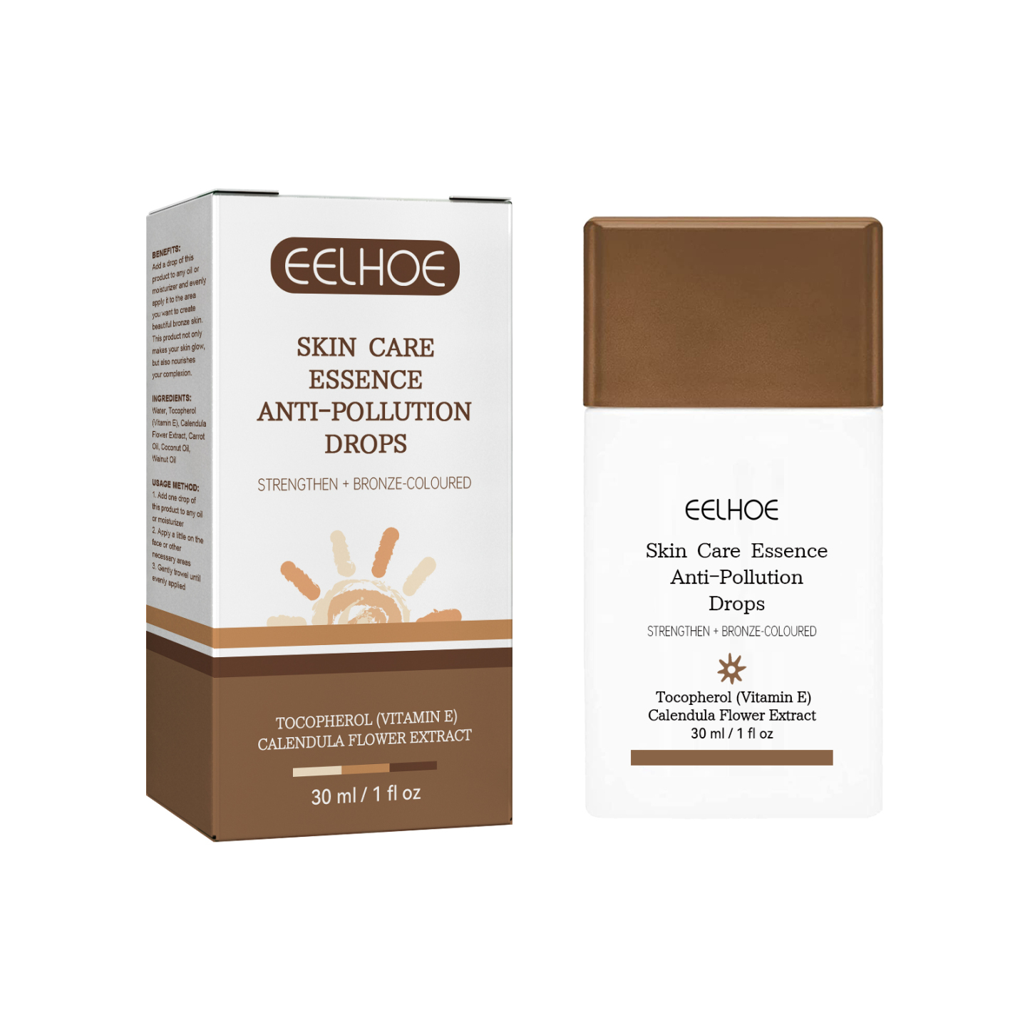 EELHOE Self-Tan Bronzer Cream – Firming & Nourishing for Summer Beach Glow