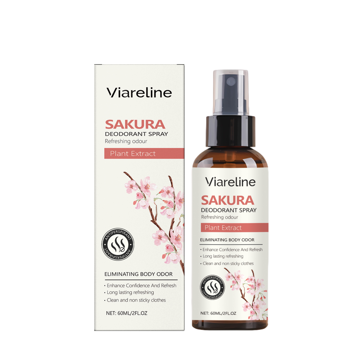 Sakura Body Spray – Long-Lasting Odor Removal & Natural Fragrance
