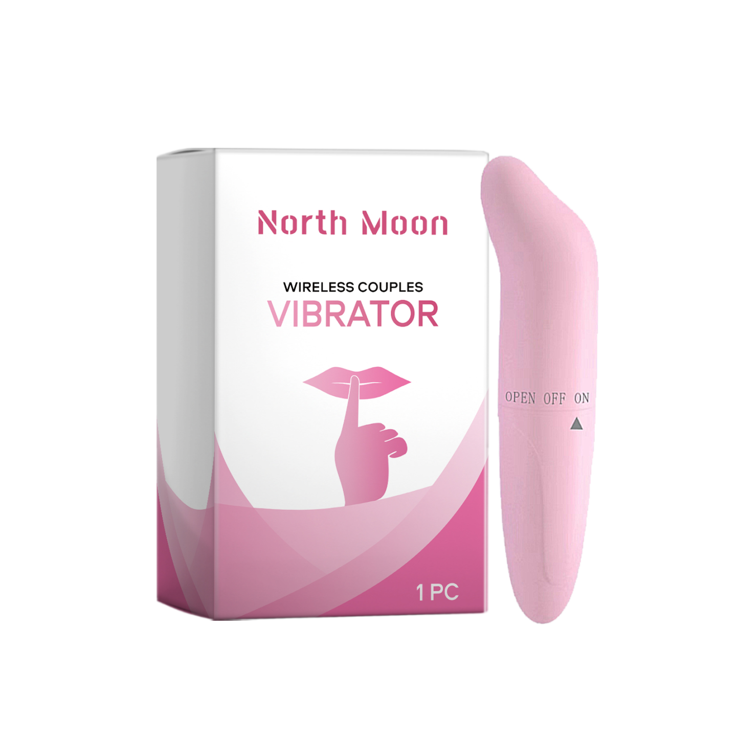 North Moon Vibrating Toy Play to Relieve Boredom Enhance Life Fun PET Material Vibrating Toy