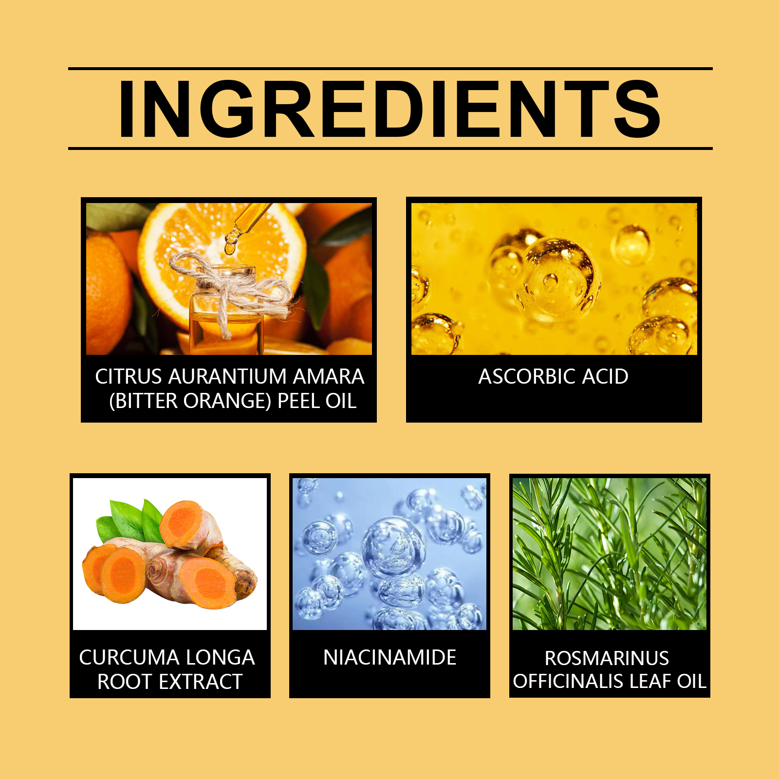 Vitamin C & Turmeric Brightening Facial Oil – Hydrate, Nourish & Even Skin Tone