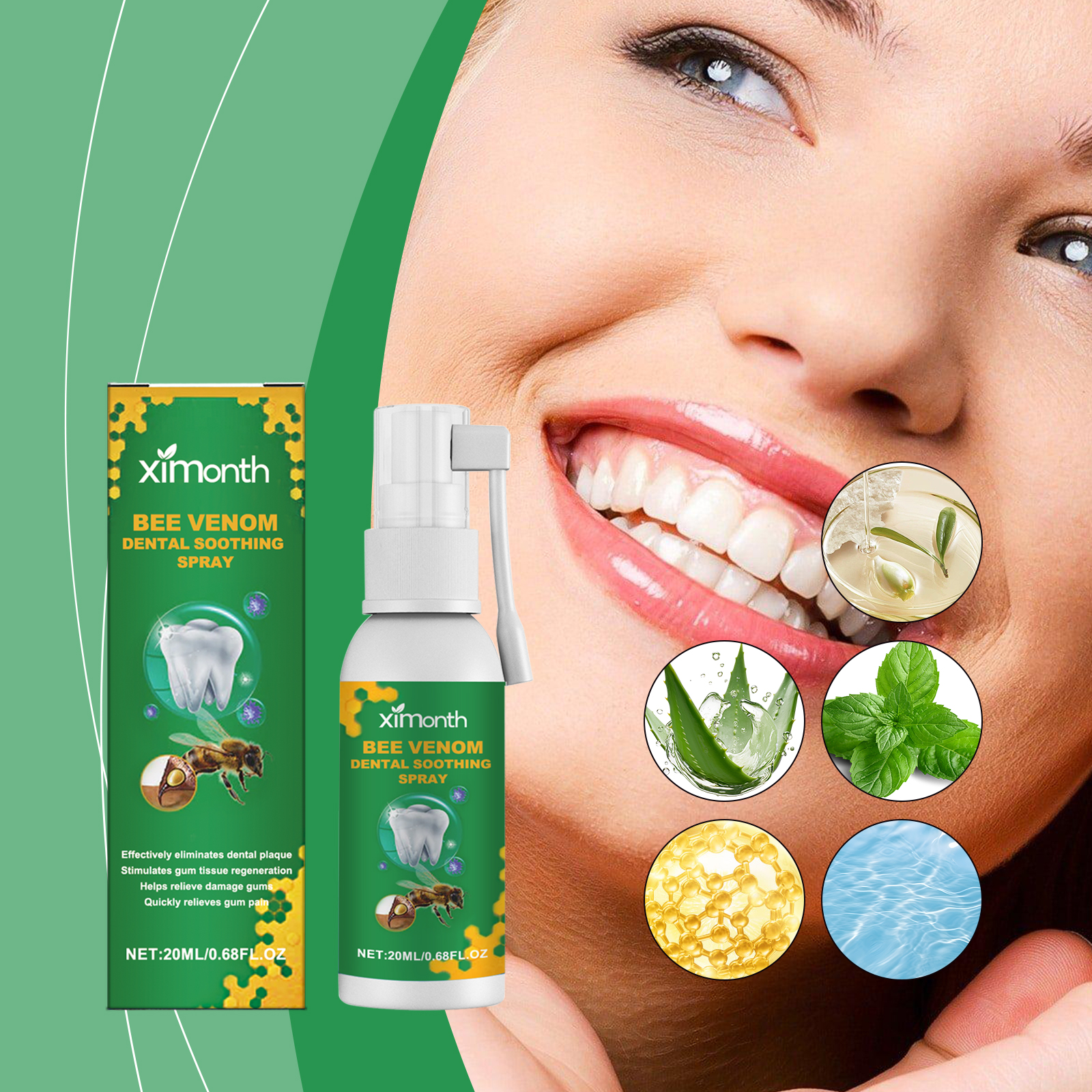 Gum Care Spray – Soothe Gums & Clean Teeth