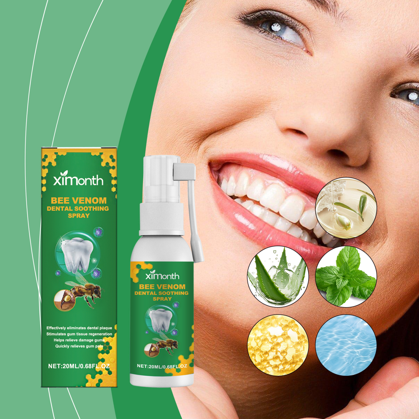 Gum Care Spray – Soothe Gums & Clean Teeth