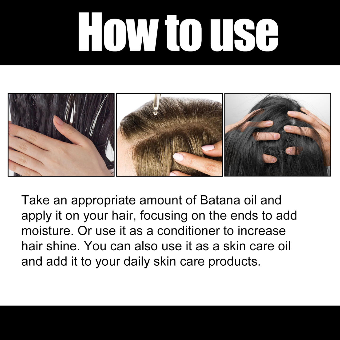 Batana Hair Oil – Anti-Hair Loss & Deep Moisturizing Treatment