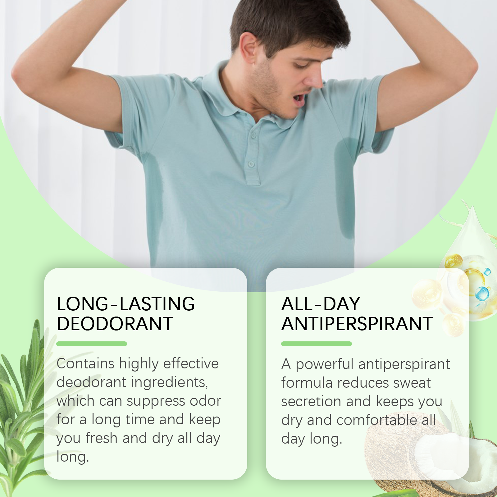 Underarm Deodorant Spray – Fresh Scent & Hydration
