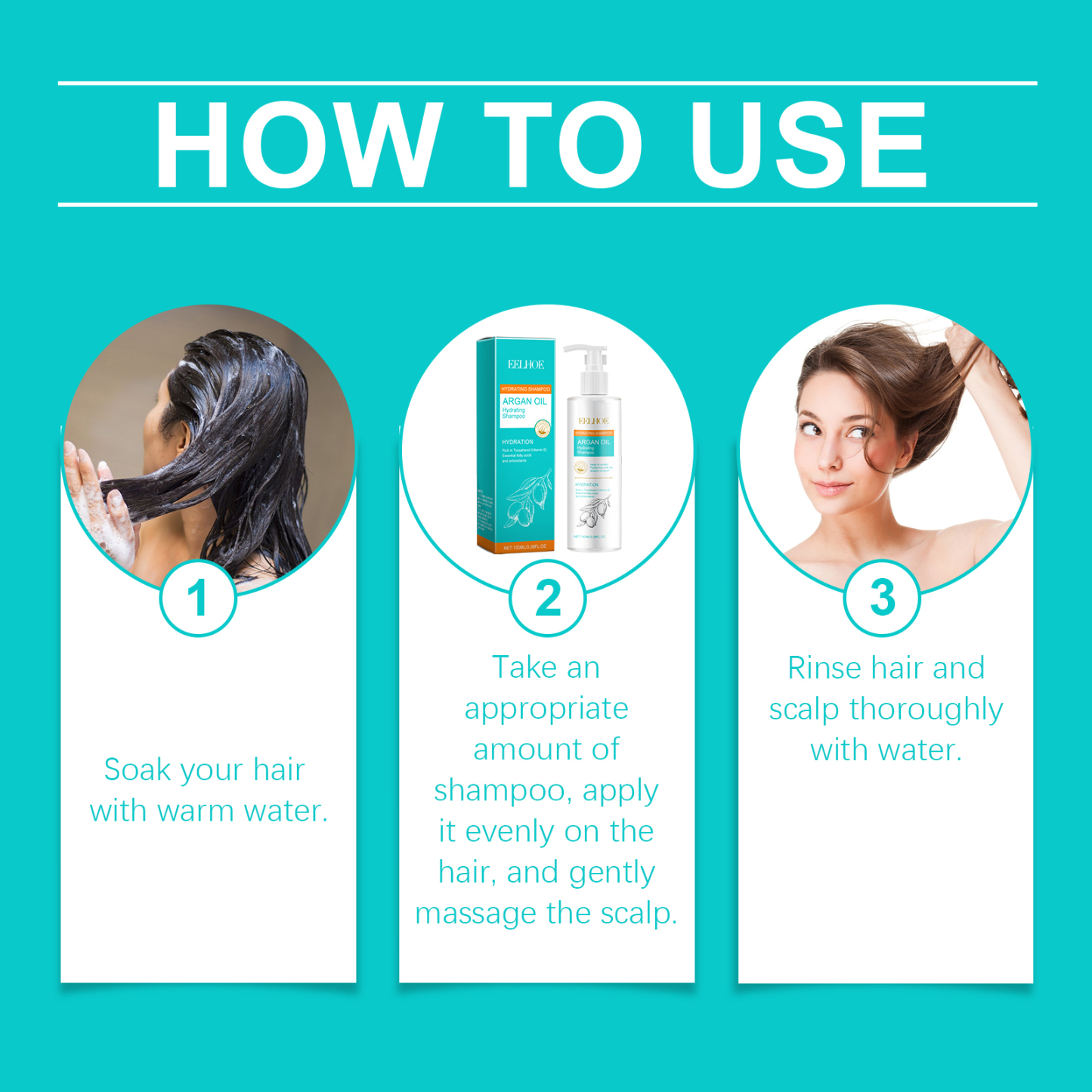 Argan Oil Hair Care Set – Hydrate & Smooth Dry Hair