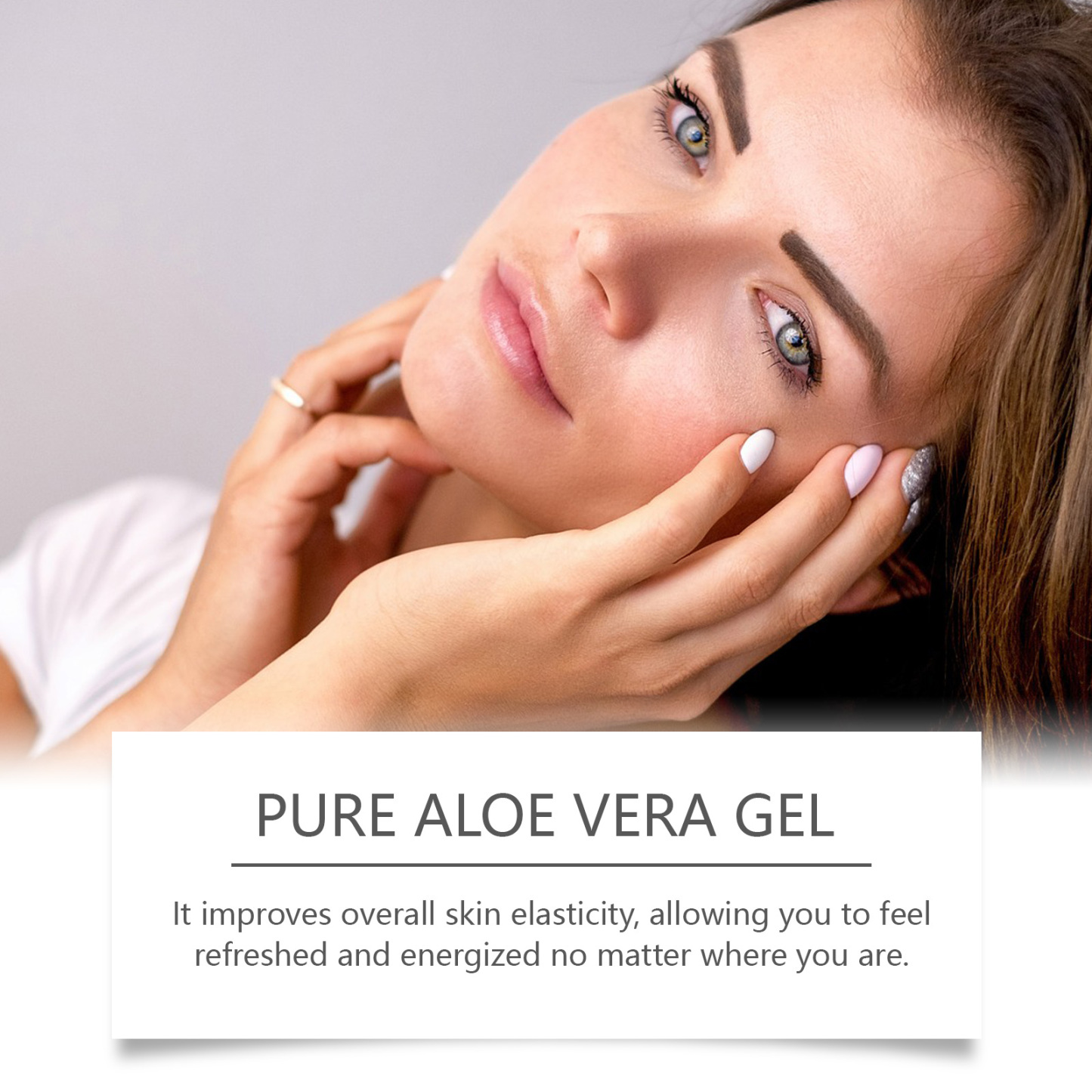 Aloe Vera Soothing Gel – Hydrate, Calm & Repair Skin After Sun or Acne Irritation