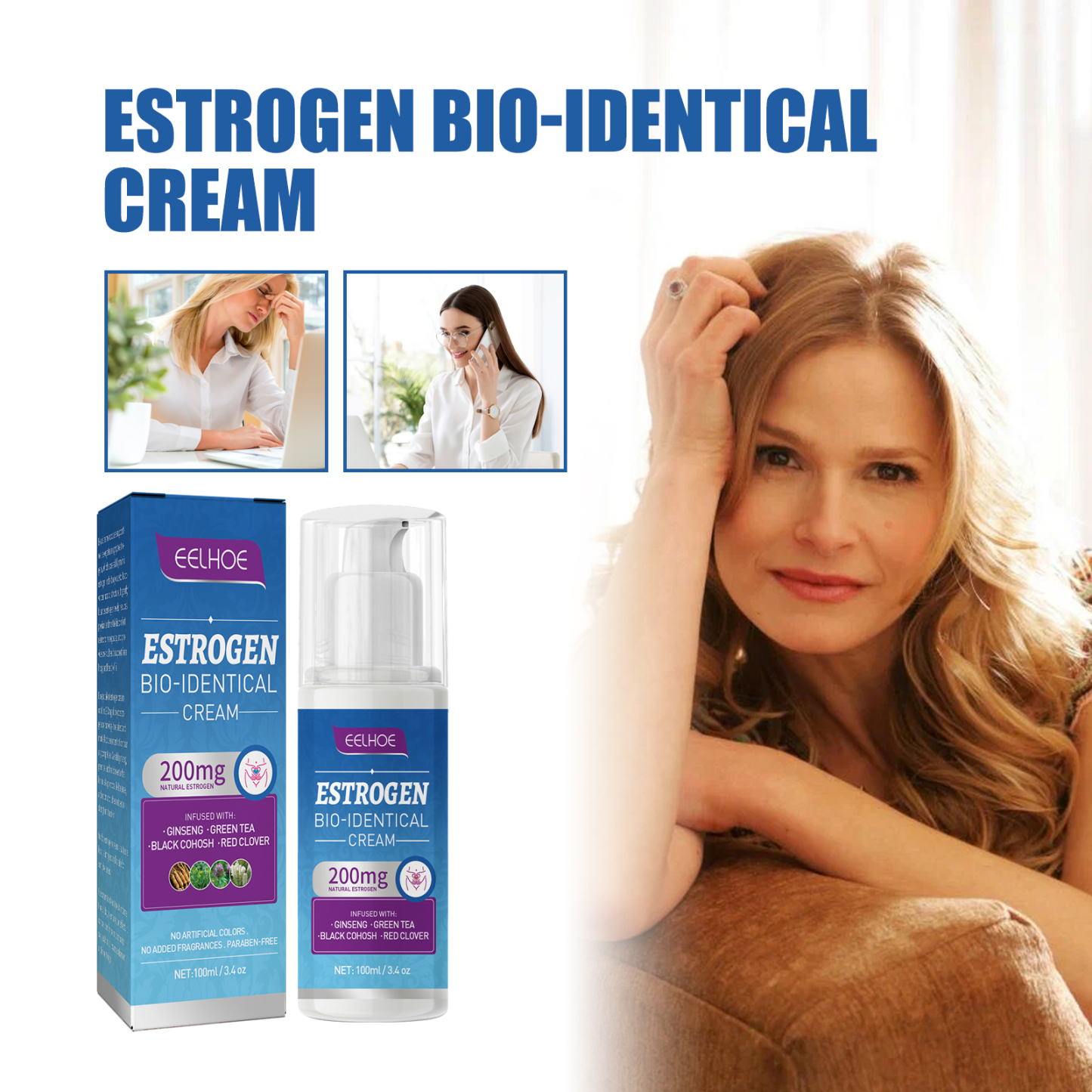 Menopause Relief Cream – Soothe & Balance