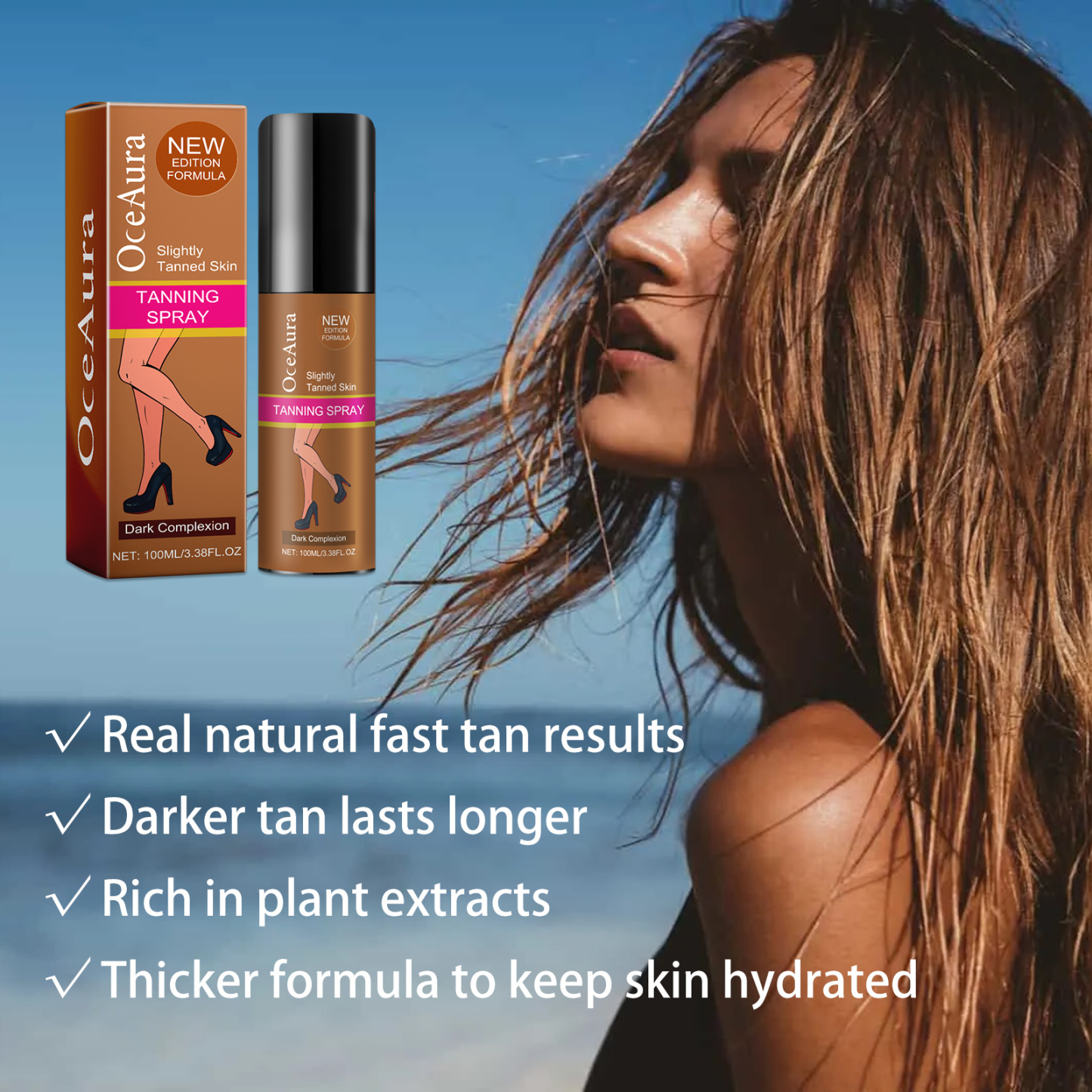 Self-Tanning Spray – Bronze & Firm
