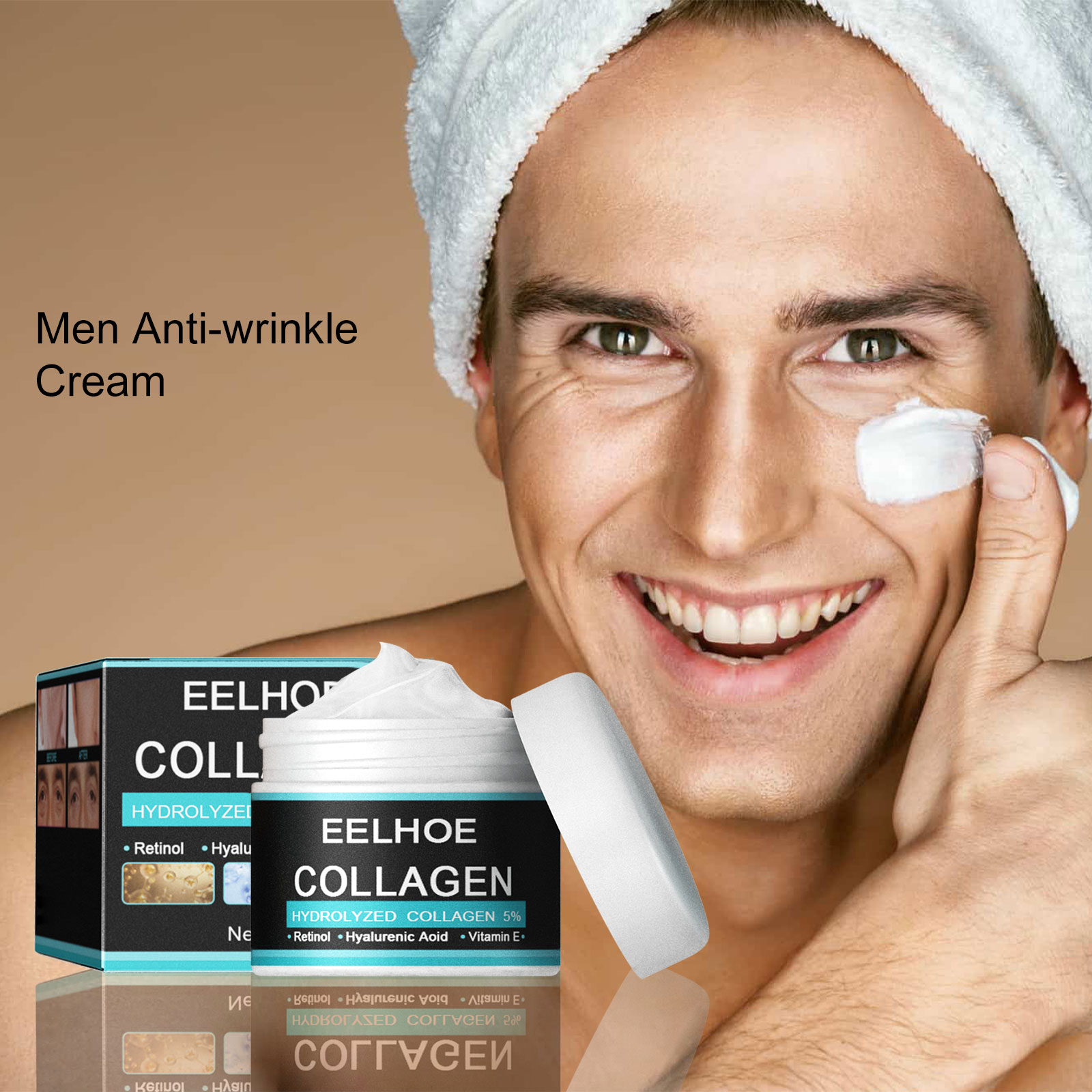 Eelhoe Men's Moisturizer – Hydrating & Repair Cream for Firm, Healthy Skin