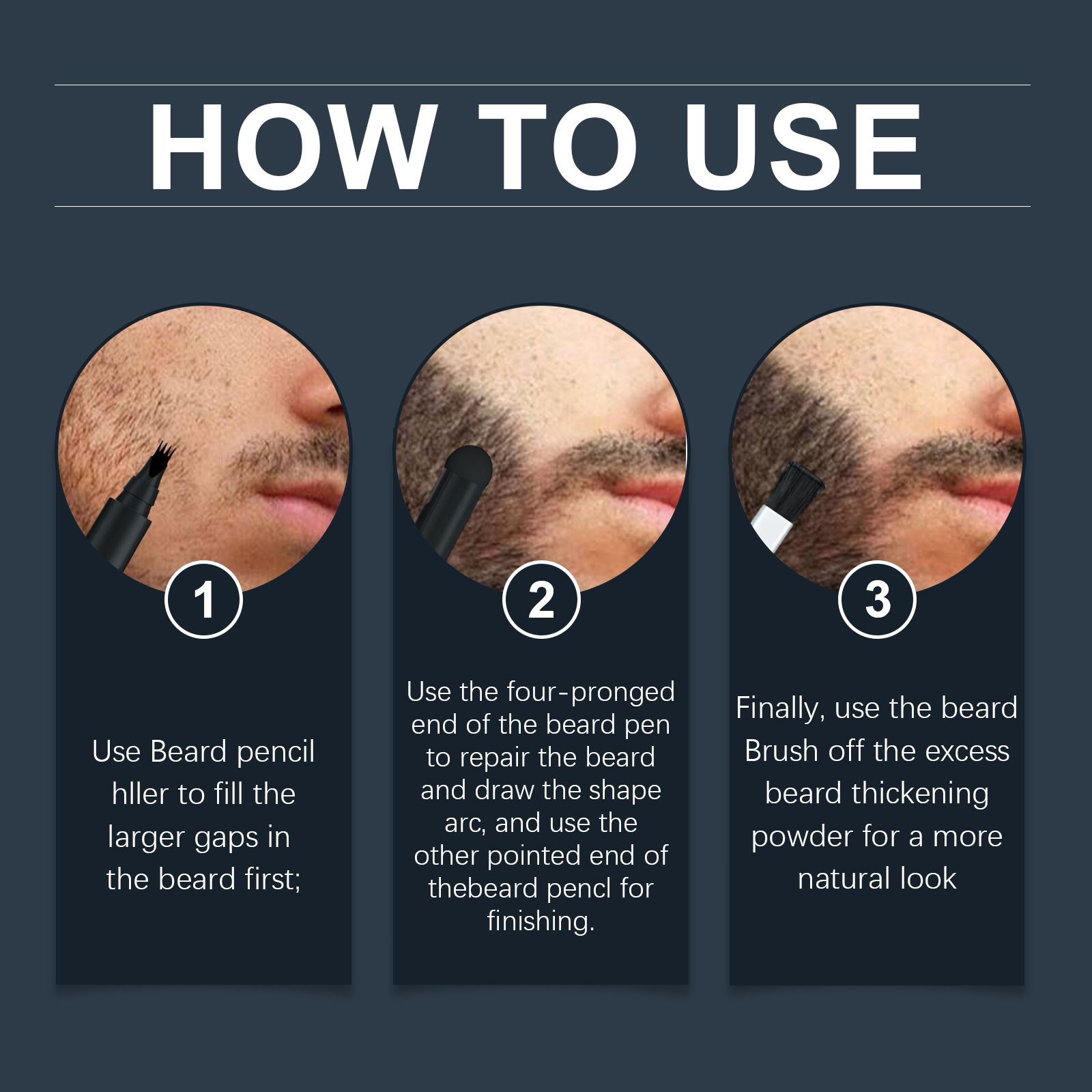 Beard Filler Pen – Shape & Enhance