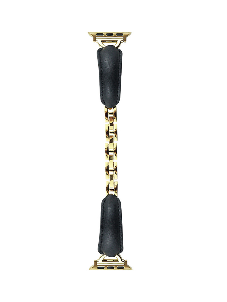 D-shaped Buckle Bracelet Leather Band