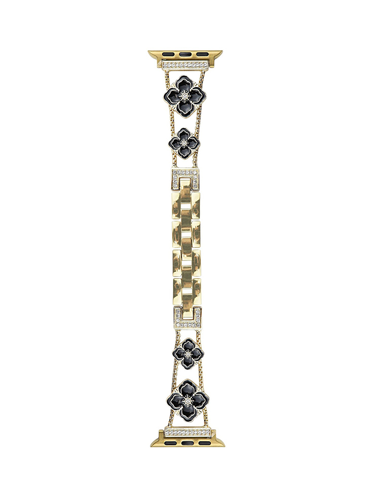 Palace Style Four-leaf Clover Stainless Steel Band