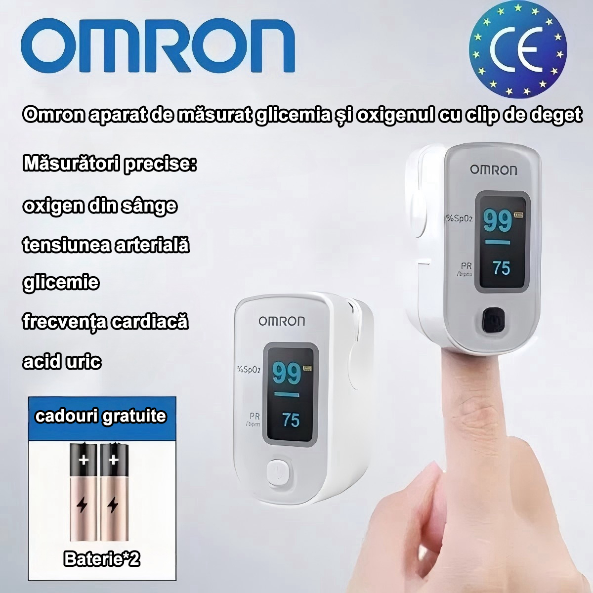 Glucometru portabil neinvaziv Omron