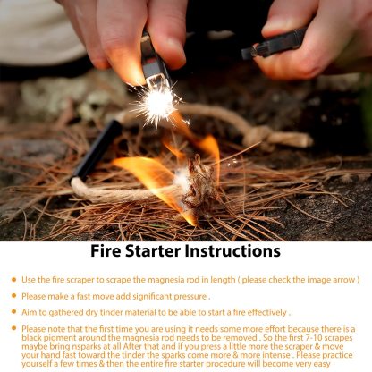 Brățară Paracord - Ajustabilă - Brichetă - Fluier puternic - Excelent pentru drumeții, camping, pescuit și vânătoare