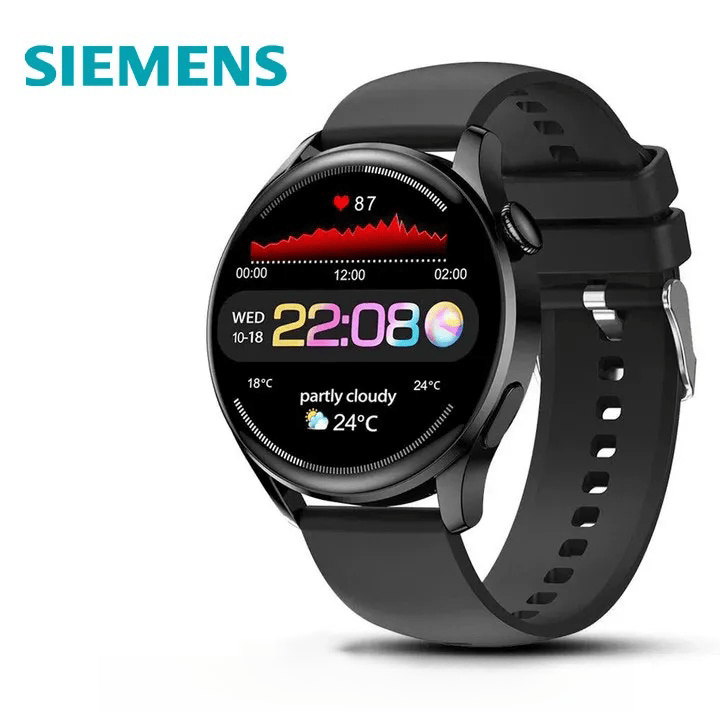 Ceasul de terapie cu laser Siemens monitorizează ritmul cardiac/tensiunea arterială/glucoza