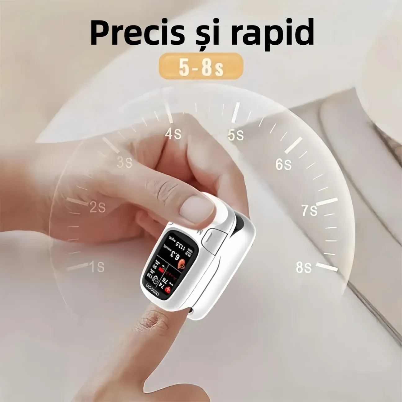 Omron™ prezintă noul glucometru inteligent non-invaziv pentru glucoza din sânge 🔥Fabricat în SUA🔥