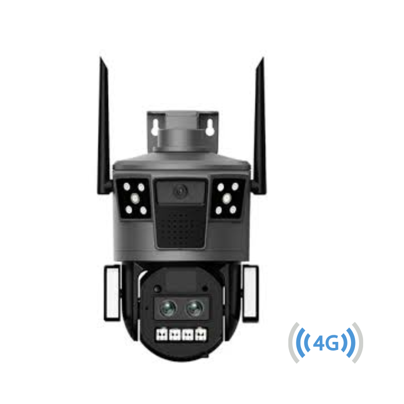 Camera de Supraveghere 4G. Cartela SIM. Viziune Nocturna. Rezistenta La Apa IP 66. Control din aplicatie