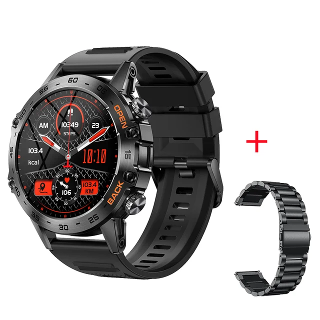 🎊Promoție la jumătate de preț pe durată limitată🎊Ceas smartwatch ALTY DELTA Military Design-Cu curea personalizata