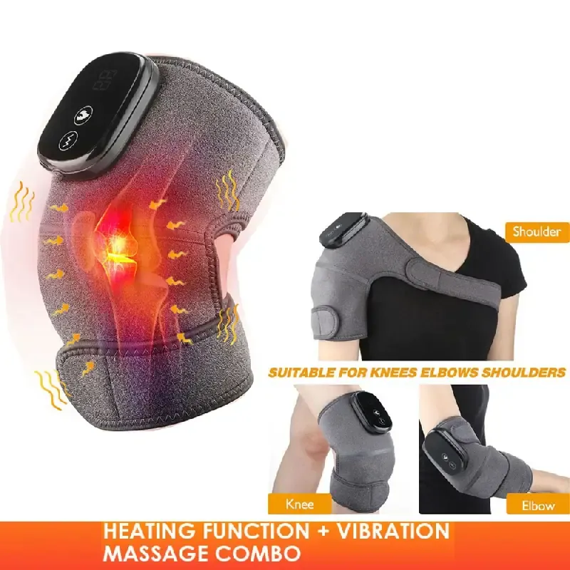 Masaj cu încălzire pentru fizioterapie articulară (trei în unu), masaj pentru cot, genunchi, vibrații pentru umăr