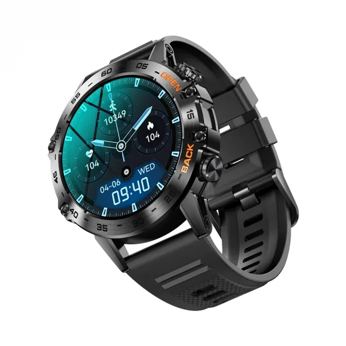 🎊Promoție la jumătate de preț pe durată limitată🎊Ceas smartwatch ALTY DELTA Military Design-Cu curea personalizata