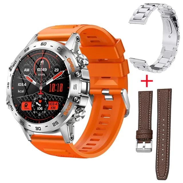 🎊Promoție la jumătate de preț pe durată limitată🎊Ceas smartwatch ALTY DELTA Military Design-Cu curea personalizata