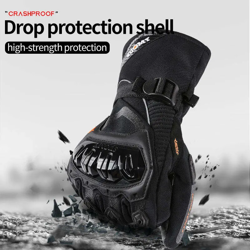 🔥Reducere pe timp limitat🧤 Mănuși izolate impermeabile pentru motociclete, din piele naturală