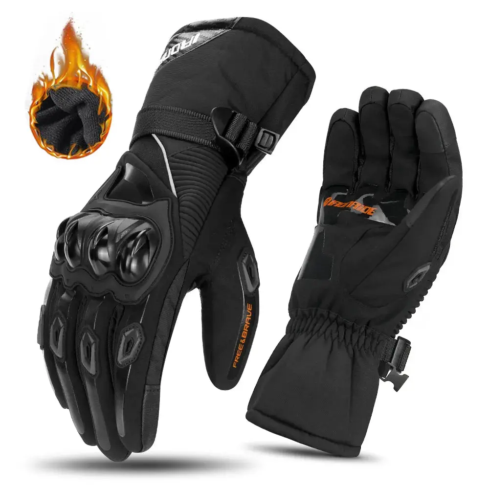 🔥Reducere pe timp limitat🧤 Mănuși izolate impermeabile pentru motociclete, din piele naturală