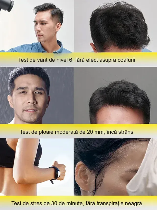 Pudră densă de fibre de păr