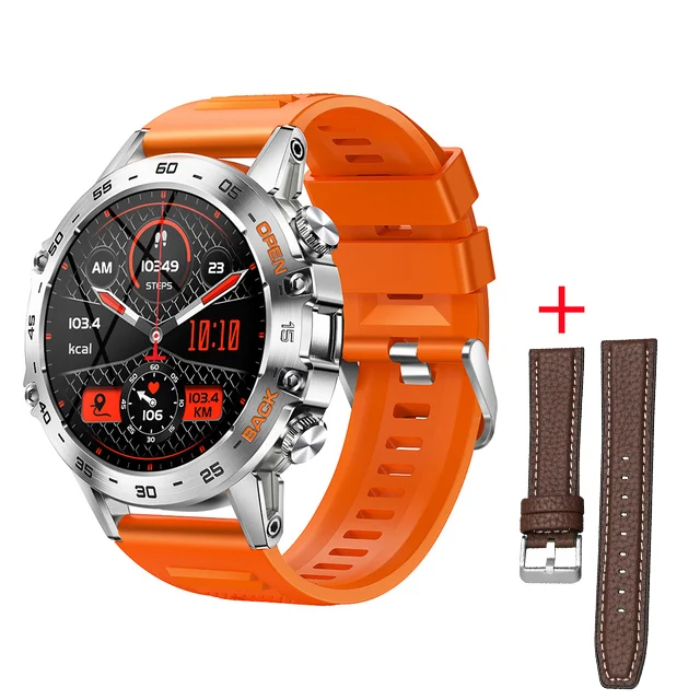 🎊Promoție la jumătate de preț pe durată limitată🎊Ceas smartwatch ALTY DELTA Military Design-Cu curea personalizata