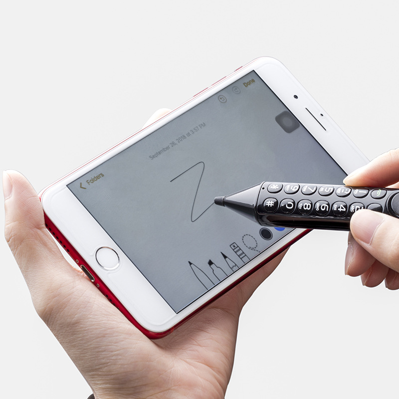Zanco Smart Pen - un stilou inteligent miniatură cu funcții de telefon mobil, creion laser, înregist