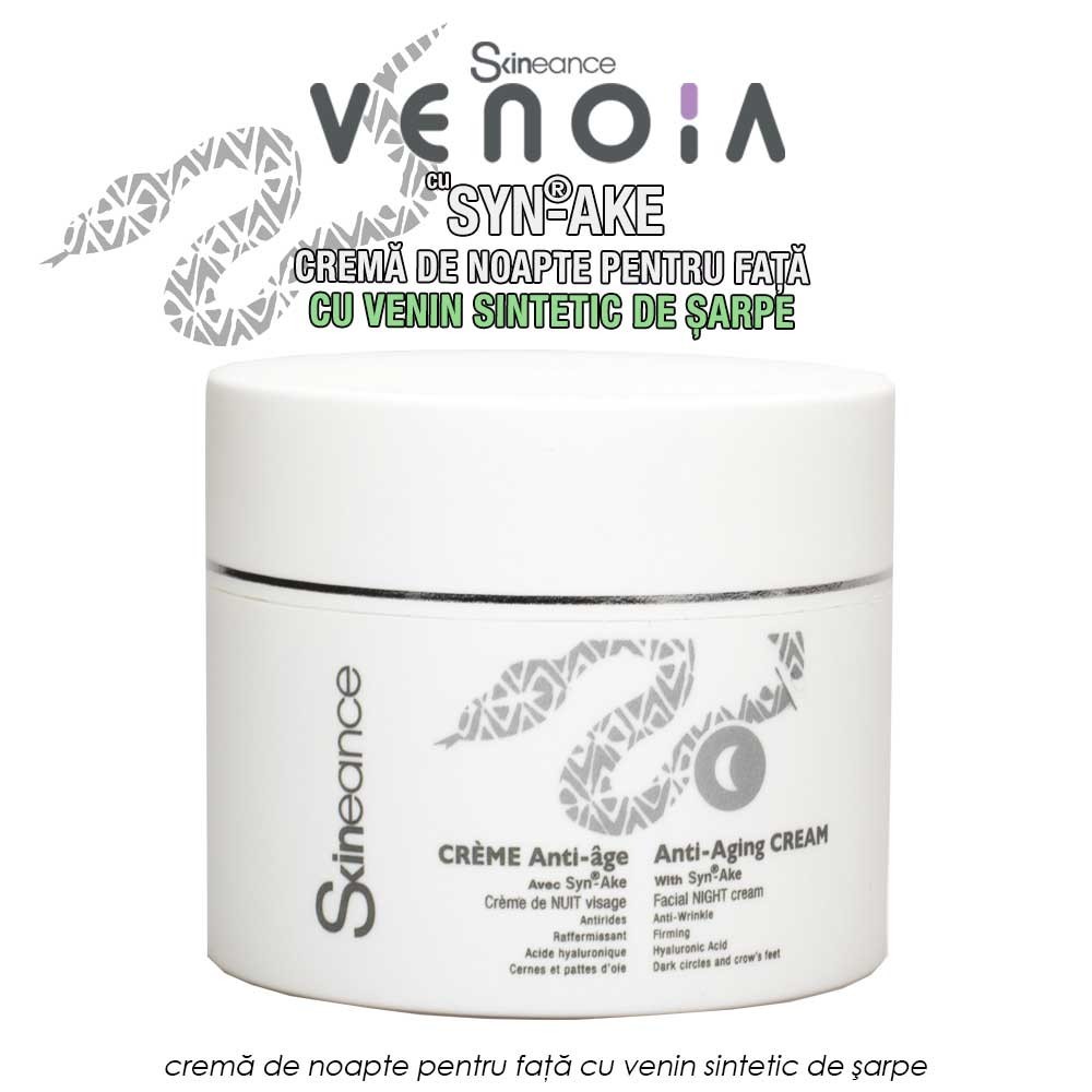 Venoia Syn-Ake Day + Night Face Cream - crema de zi + crema de noapte pentru fata cu venin sintetic de sarpe