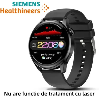 Ceasul Siemens pentru terapie cu laser poate monitoriza ritmul cardiac/tensiunea arterială/glicemia