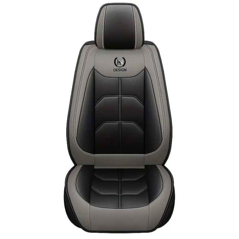 🔥🔥(Se vând 3000 de bucăți) Husă pentru scaun auto din piele PU personalizată premium - Se potrivește tuturor mașinilor, sedanelor, SUV-urilor, furgonetelor și camioanelor!