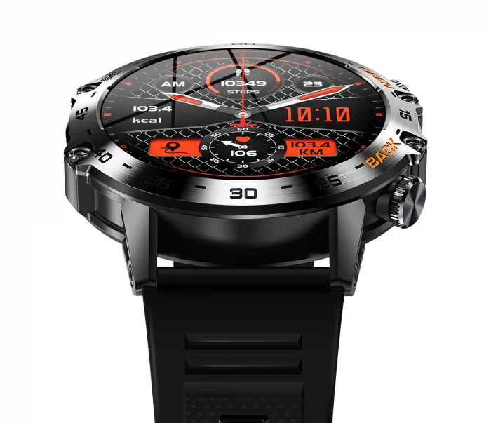 🎊Promoție la jumătate de preț pe durată limitată🎊Ceas smartwatch ALTY DELTA Military Design-Cu curea personalizata