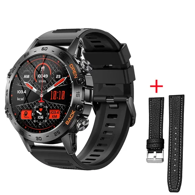 🎊Promoție la jumătate de preț pe durată limitată🎊Ceas smartwatch ALTY DELTA Military Design-Cu curea personalizata