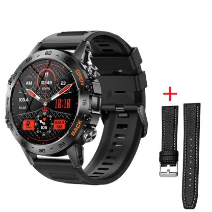 🎊Promoție la jumătate de preț pe durată limitată🎊Ceas smartwatch ALTY DELTA Military Design-Cu curea personalizata
