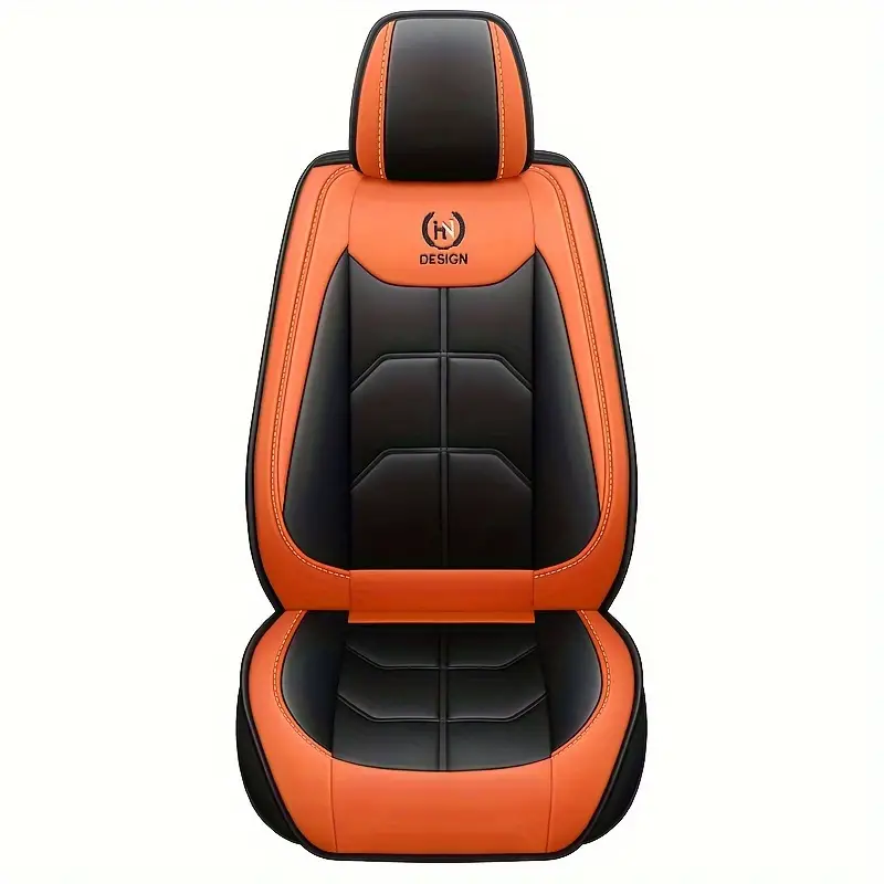 🔥🔥(Se vând 3000 de bucăți) Husă pentru scaun auto din piele PU personalizată premium - Se potrivește tuturor mașinilor, sedanelor, SUV-urilor, furgonetelor și camioanelor!