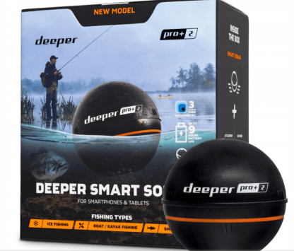 Deeper Smart Sonar PRO+ 2 — Sonar inteligent de pescuit de înaltă precizie