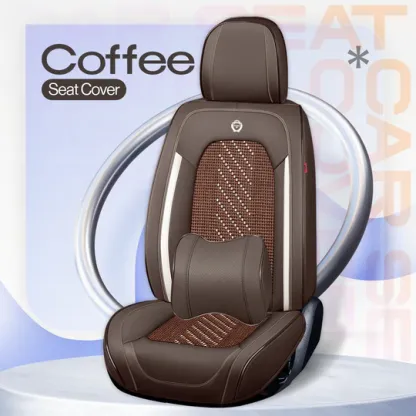 Arvin 2023 Set complet de huse universale respirabile și impermeabile din piele de mașină pentru mașini, SUV-uri