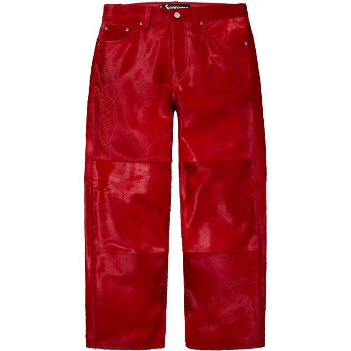Ponyhair Loose rit 5-Pocket Jean