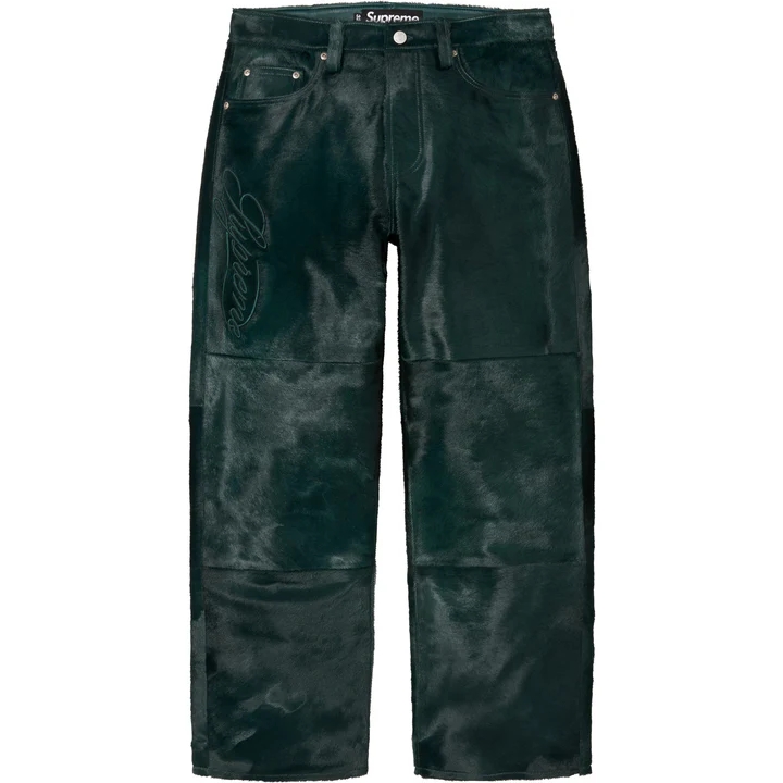 Ponyhair Loose rit 5-Pocket Jean