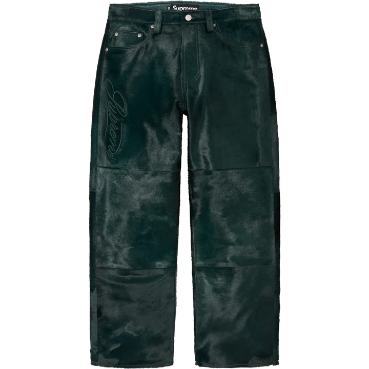 Ponyhair Loose rit 5-Pocket Jean