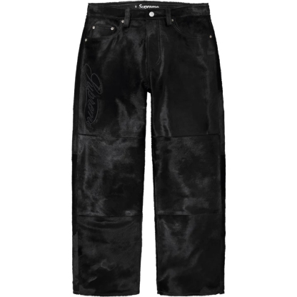 Ponyhair Loose rit 5-Pocket Jean