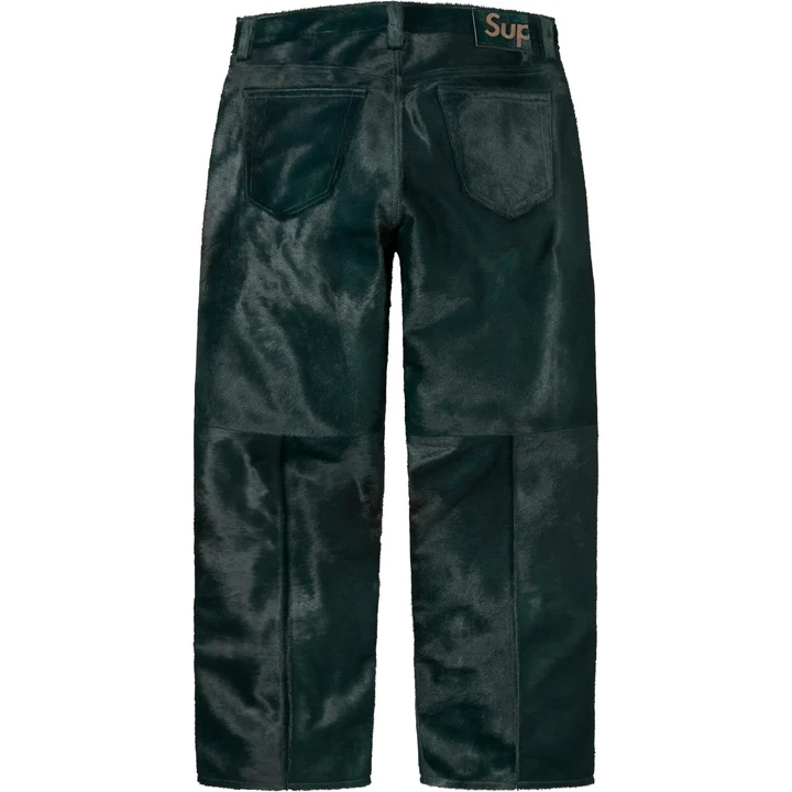 Ponyhair Loose rit 5-Pocket Jean