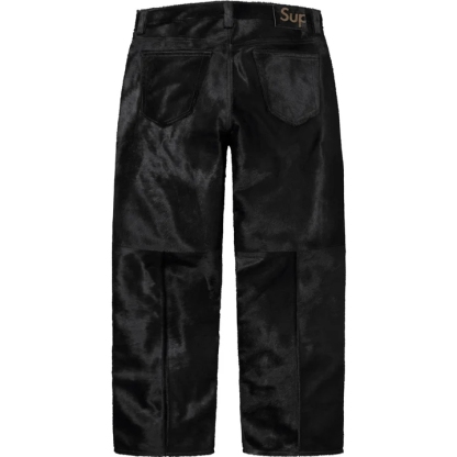 Ponyhair Loose rit 5-Pocket Jean