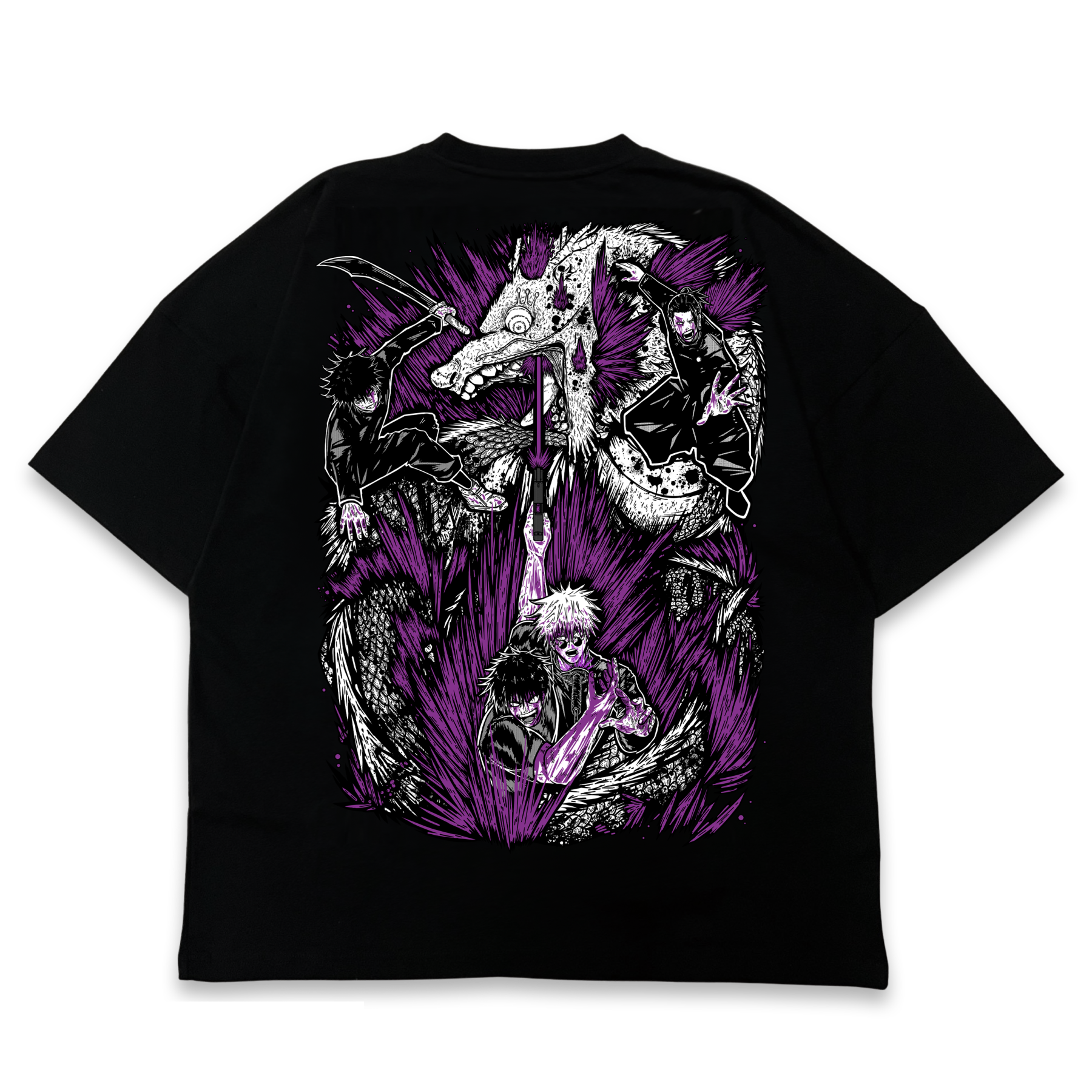 Sorcerer Killer Toji Zenin Oversized T-shirt V2.