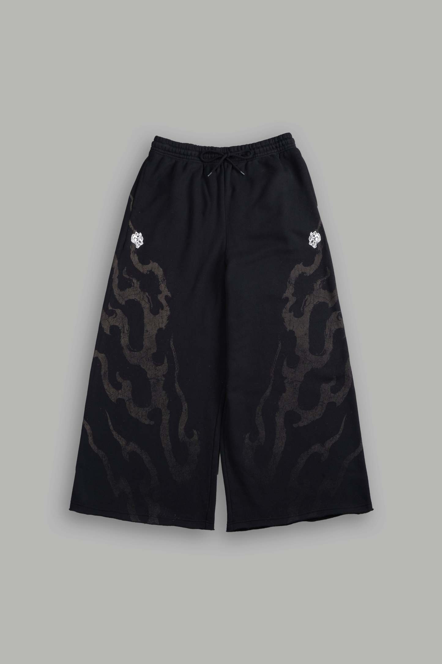 Darc Infernal Oversized Omen Sweat Pants in Black – Shihio
