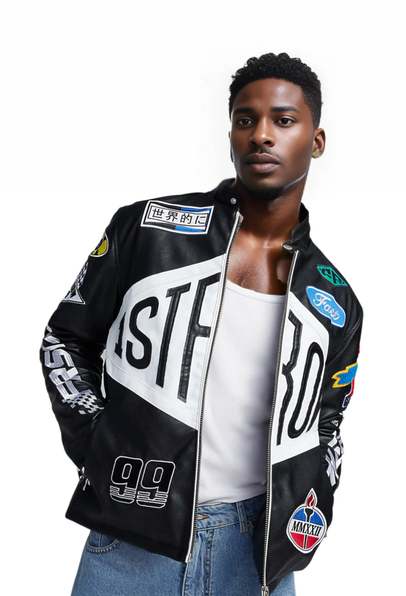 Racing Multi Patch Jacket